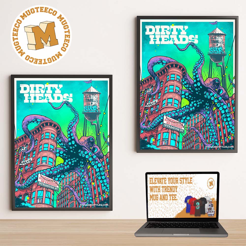 Dirty Heads Syracuse NY Event Poster At Empower Federal Credit Union Amphitheater On July 19 2026 Home Decor Poster Canvas Dirty Heads Syracuse NY Event Poster At Empower Federal Credit Union Amphitheater On July 19 2026 Home Decor Poster Canvas