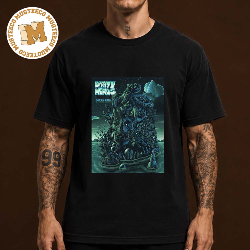 Dirty Heads Toronto ON 2026 Event Poster At RBC Amphitheatre On July 26 2026 Unisex T Shirt Dirty Heads Toronto ON 2026 Event Poster At RBC Amphitheatre On July 26 2026 Unisex T Shirt