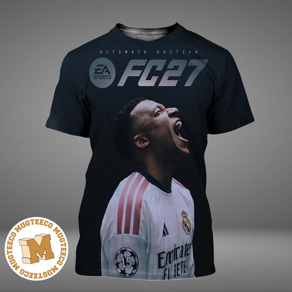 EA Sports FC 27 Ultimate Edition Kylian Mbappe All Over Print Shirt EA Sports FC 27 Ultimate Edition Kylian Mbappe All Over Print Shirt