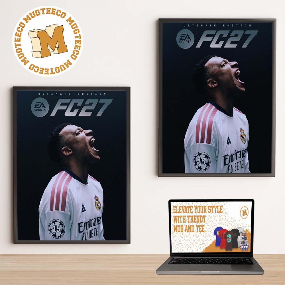 EA Sports FC 27 Ultimate Edition Kylian Mbappe Home Decor Poster Canvas EA Sports FC 27 Ultimate Edition Kylian Mbappe Home Decor Poster Canvas