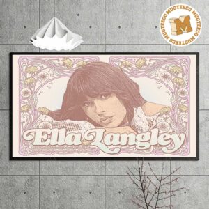 Ella Langley Canandaigua NY 2026 Event Poster At CMAC On July 31 2026 Home Decor Poster Canvas