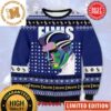 Elvis Presley Belt Buckle Funny Green Ugly Christmas Sweater 2023