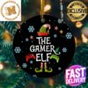 Funny The Rock And Emma Stone Meme Love You To The Moon And Back Christmas Tree Decorations Ornament
