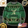 Glenfiddich Whisky Logo Snowflakes Reindeer Personalized Knitting Green Christmas Ugly Sweater
