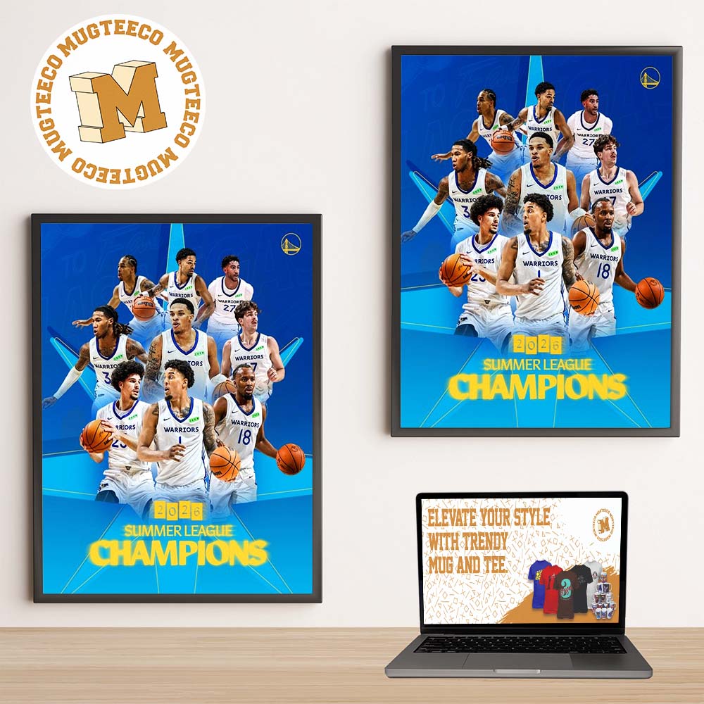 Golden State Warriors NBA Las Vegas Nevade 2026 Event Poster Summer League Champion On July 19 2026 Home Decor Poster Canvas Golden State Warriors NBA Las Vegas Nevade 2026 Event Poster Summer League Champion On July 19 2026 Home Decor Poster Canvas