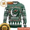 Grateful Dead Kansas City Chiefs Santa Hat Logo Ugly Christmas Sweater 2023 Grateful Dead Kansas City Chiefs Santa Hat Logo Ugly Christmas Sweater 2023