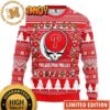 Grateful Dead Rock Band Santa Dancing Ugly Christmas Sweater Grateful Dead Rock Band Santa Dancing Ugly Christmas Sweater