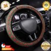 Gucci Car Brown Monogram And Vintage Web Steering Wheel Cover