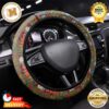 Gucci Signature Monogram Pattern In Brown Color Car Steering Wheel Cover Gucci Signature Monogram Pattern In Brown Color Car Steering Wheel Cover