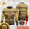 Guinness Beer Big Logo With Santa Hat Reindeer Snowy Night Christmas Ugly Sweater Guinness Beer Big Logo With Santa Hat Reindeer Snowy Night Christmas Ugly Sweater