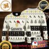 Guinness Beer Santa Claus Sleigh Knitting Christmas Ugly Sweater Guinness Beer Santa Claus Sleigh Knitting Christmas Ugly Sweater