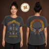 Gun N Roses World Tour 2026 Spray Painted White Two Sided Unisex T Shirt Gun N Roses World Tour 2026 Spray Painted White Two Sided Unisex T Shirt