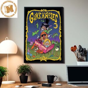 Guns N Roses Boise Idaho Ford Idaho Center Arena On October 22nd 2023 Mr Potato Style Home Decor Poster Canvas