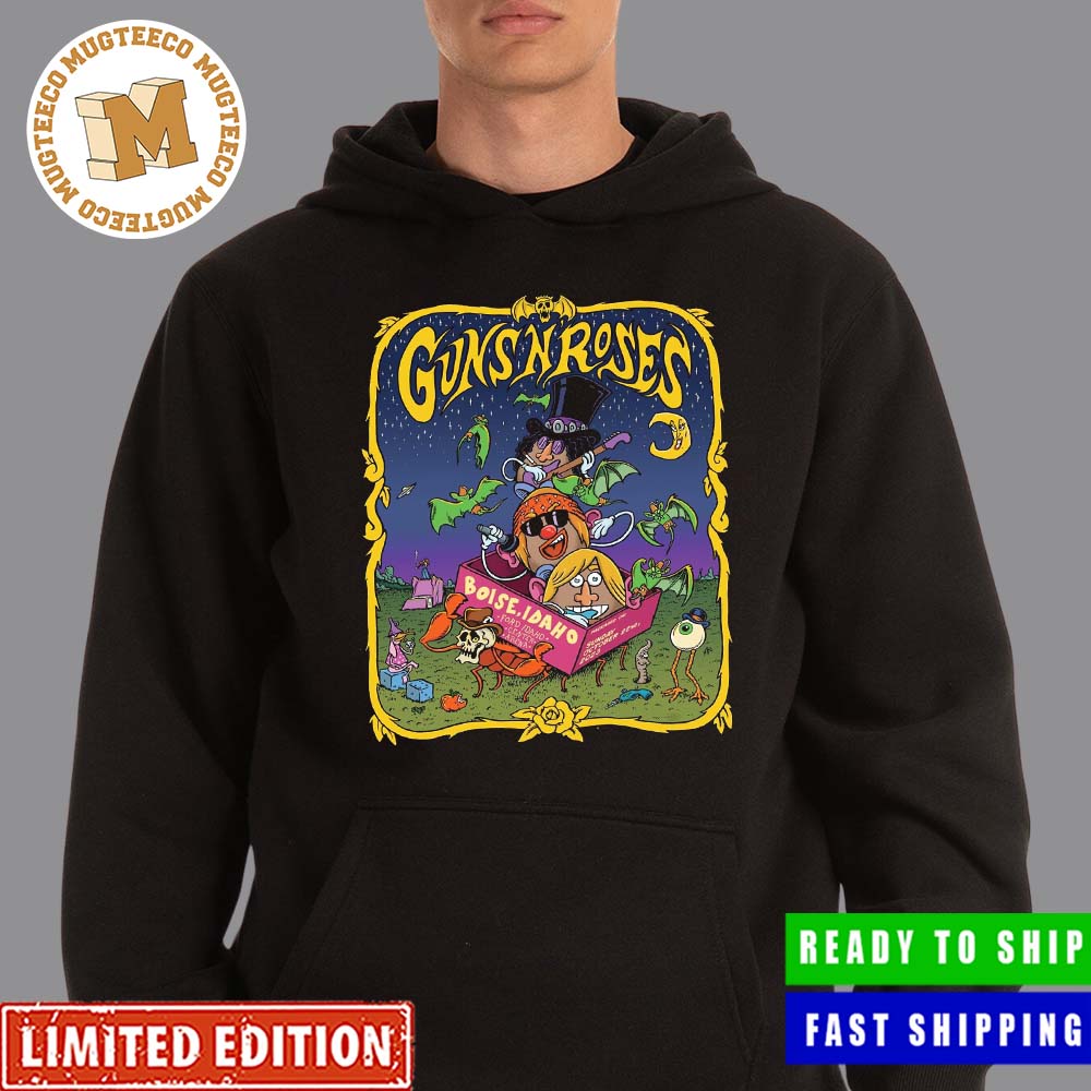Guns N Roses Boise Idaho Ford Idaho Center Arena On October 22nd 2023 Mr Potato Style Unisex T-Shirt Guns N Roses Boise Idaho Ford Idaho Center Arena On October 22nd 2023 Mr Potato Style Unisex T-Shirt