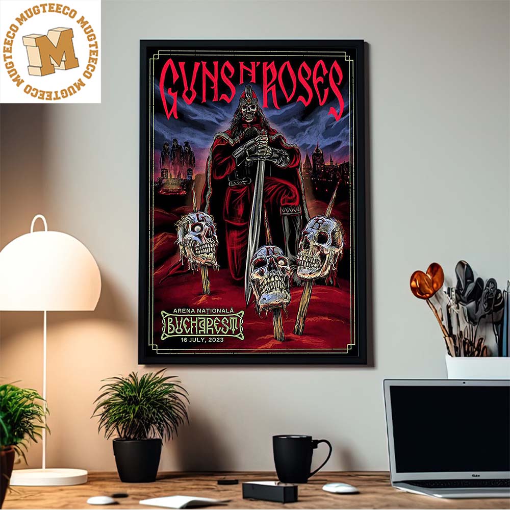 Guns N Roses Bucharest Event Show 16 July 2023 Home Decor Poster Canvas Guns N Roses Bucharest Event Show 16 July 2023 Home Decor Poster Canvas