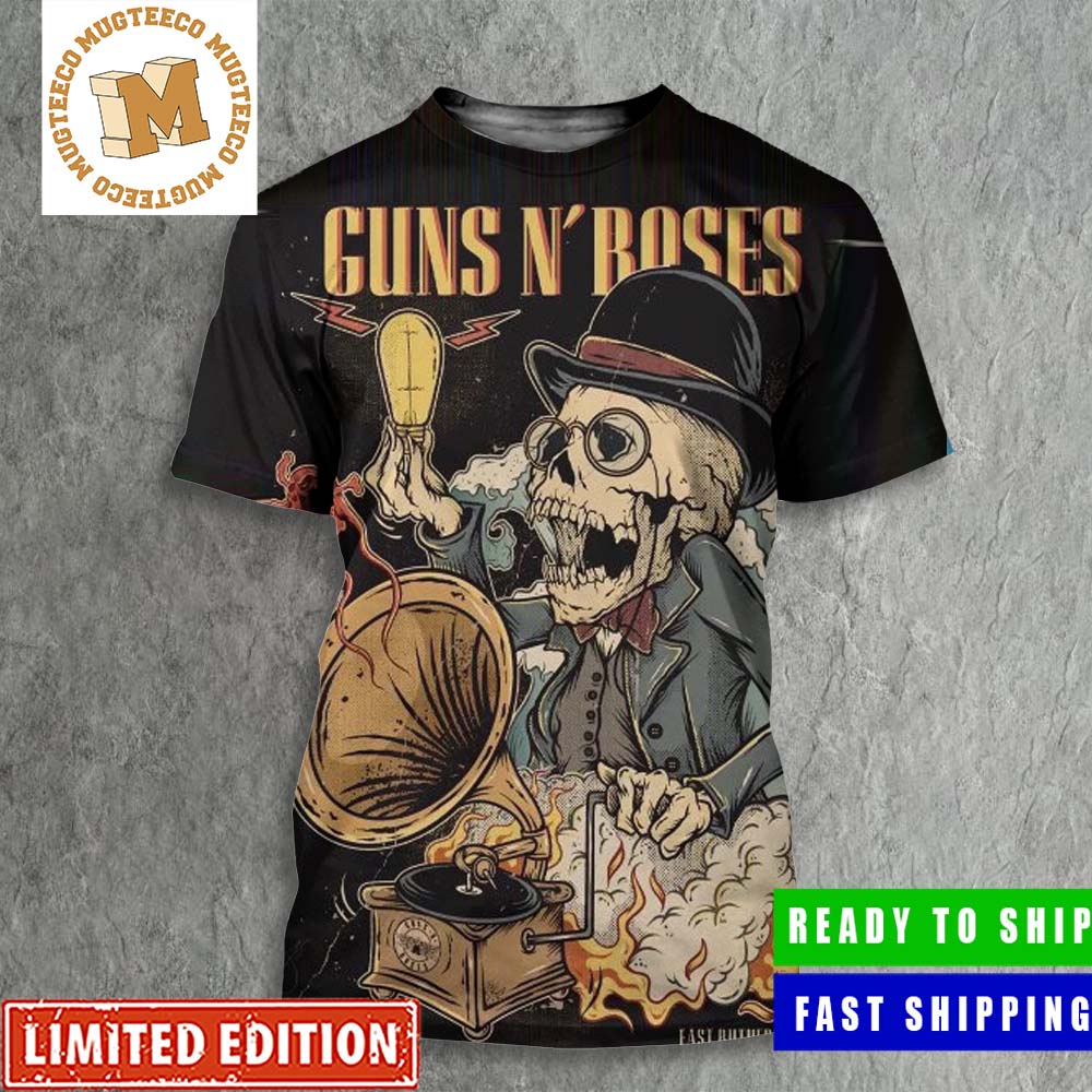 Guns N Roses East Rutherford NJ August 15 2023 At MetLife Stadium All Over Print Shirt Guns N Roses East Rutherford NJ August 15 2023 At MetLife Stadium All Over Print Shirt