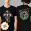 Guns N Roses Hollywood Bowl Los Angeles California 2023 Full Show Combine Poster Two Sides Print T-Shirt Guns N Roses Hollywood Bowl Los Angeles California 2023 Full Show Combine Poster Two Sides Print T-Shirt