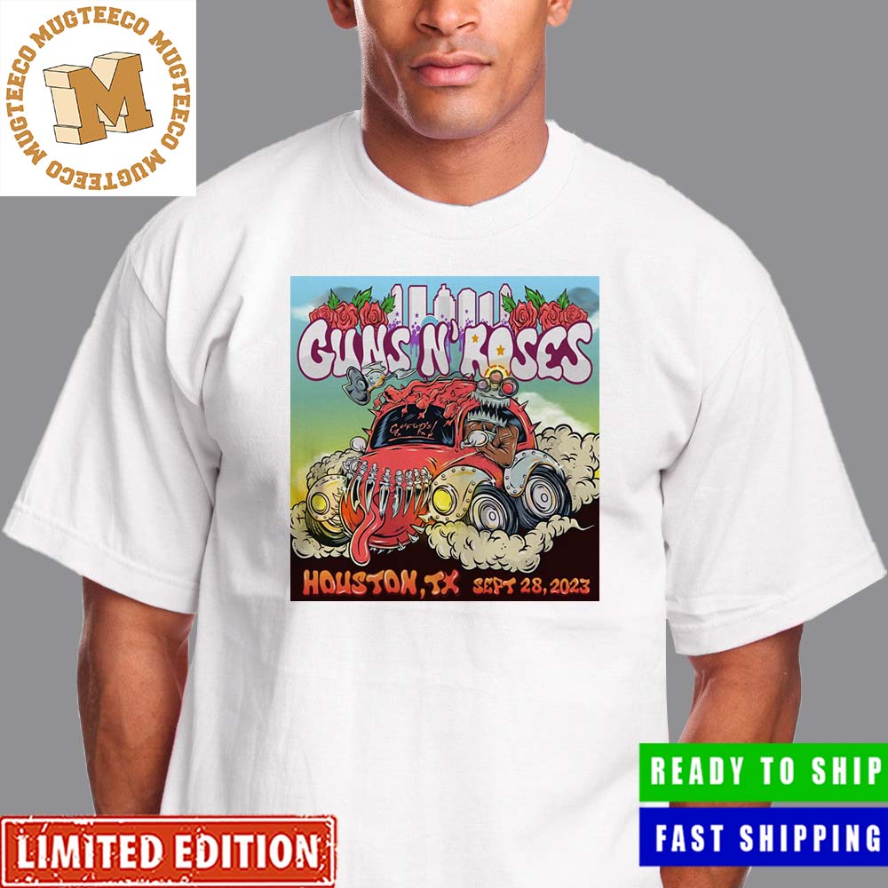 Guns N Roses Houston Texas Minute Maid Park Sept 28 2023 Premium Unisex T-Shirt Guns N Roses Houston Texas Minute Maid Park Sept 28 2023 Premium Unisex T-Shirt
