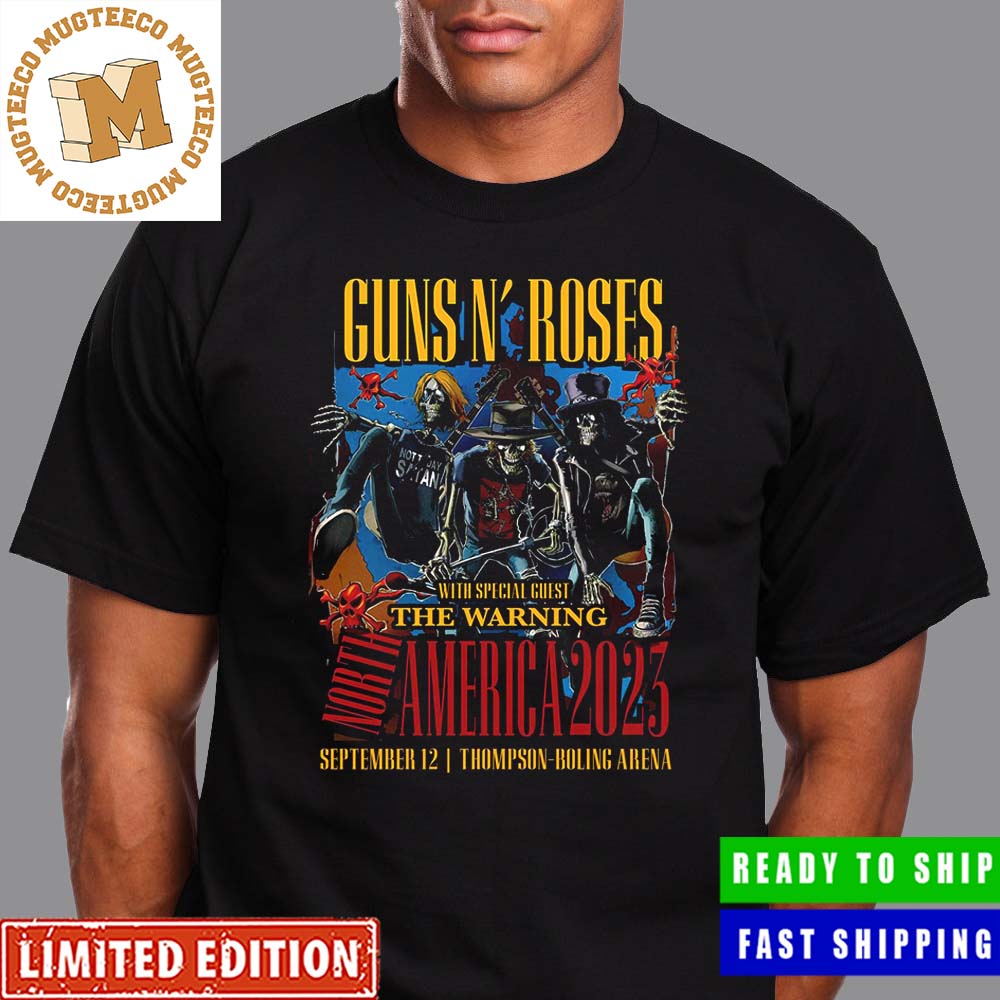 Guns N Roses Knoxville TN Thompson Boling Arena Back In The City Tonight Sep 12th 2023 Unisex T-Shirt Guns N Roses Knoxville TN Thompson Boling Arena Back In The City Tonight Sep 12th 2023 Unisex T-Shirt