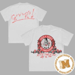 Guns N Roses New York May 16th 1991 Ritz Theatre Use Your Illusion Vintage T-Shirt