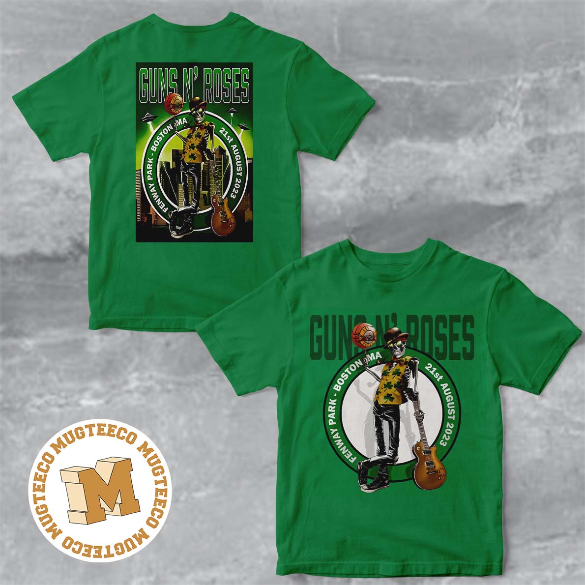 Guns N Roses North America Tour Fenway Park Boston MA 21st August 2023 Two Sides Print Unisex T-Shirt Guns N Roses North America Tour Fenway Park Boston MA 21st August 2023 Two Sides Print Unisex T-Shirt