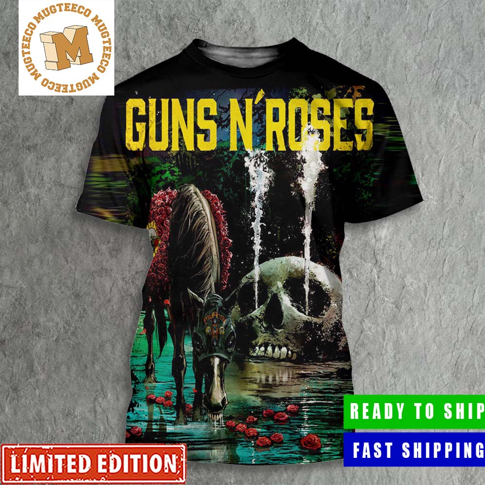 Guns N Roses Saratoga Performing Arts Center Saratoga Springs NY Sep 1 2023 All Over Print Shirt Guns N Roses Saratoga Performing Arts Center Saratoga Springs NY Sep 1 2023 All Over Print Shirt