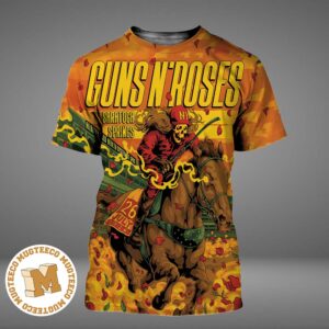 Guns N Roses Saratoga Springs New York 2026 Event Poster At Broadview Stage At Saratoga Performing Arts Center On July 26 2026 All Over Print Shirt.jpg