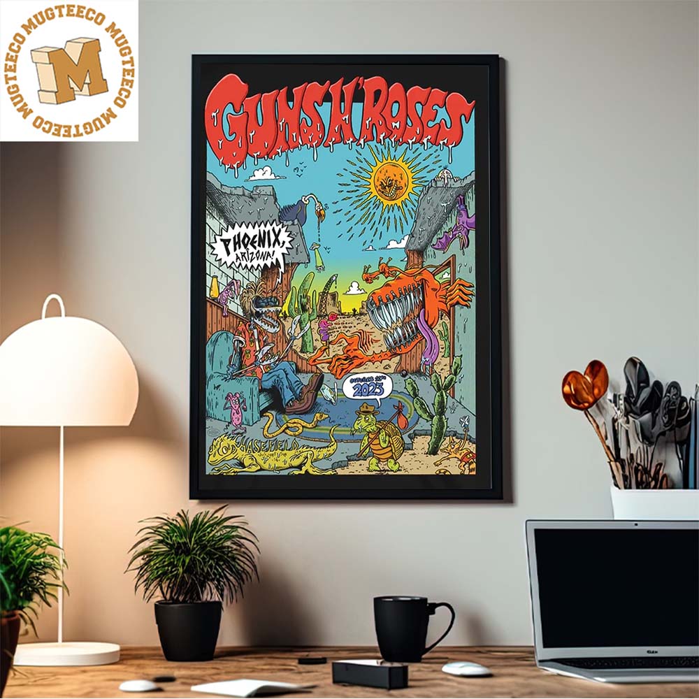 Guns N Roses Tonight In Phoenix Arizona Talking Stick Resort Amphitheatre October 11th 2023 Home Decor Poster Canvas Guns N Roses Tonight In Phoenix Arizona Talking Stick Resort Amphitheatre October 11th 2023 Home Decor Poster Canvas