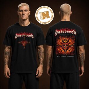 Hatebreed Kill Count Increase Two Sided Unisex T Shirt