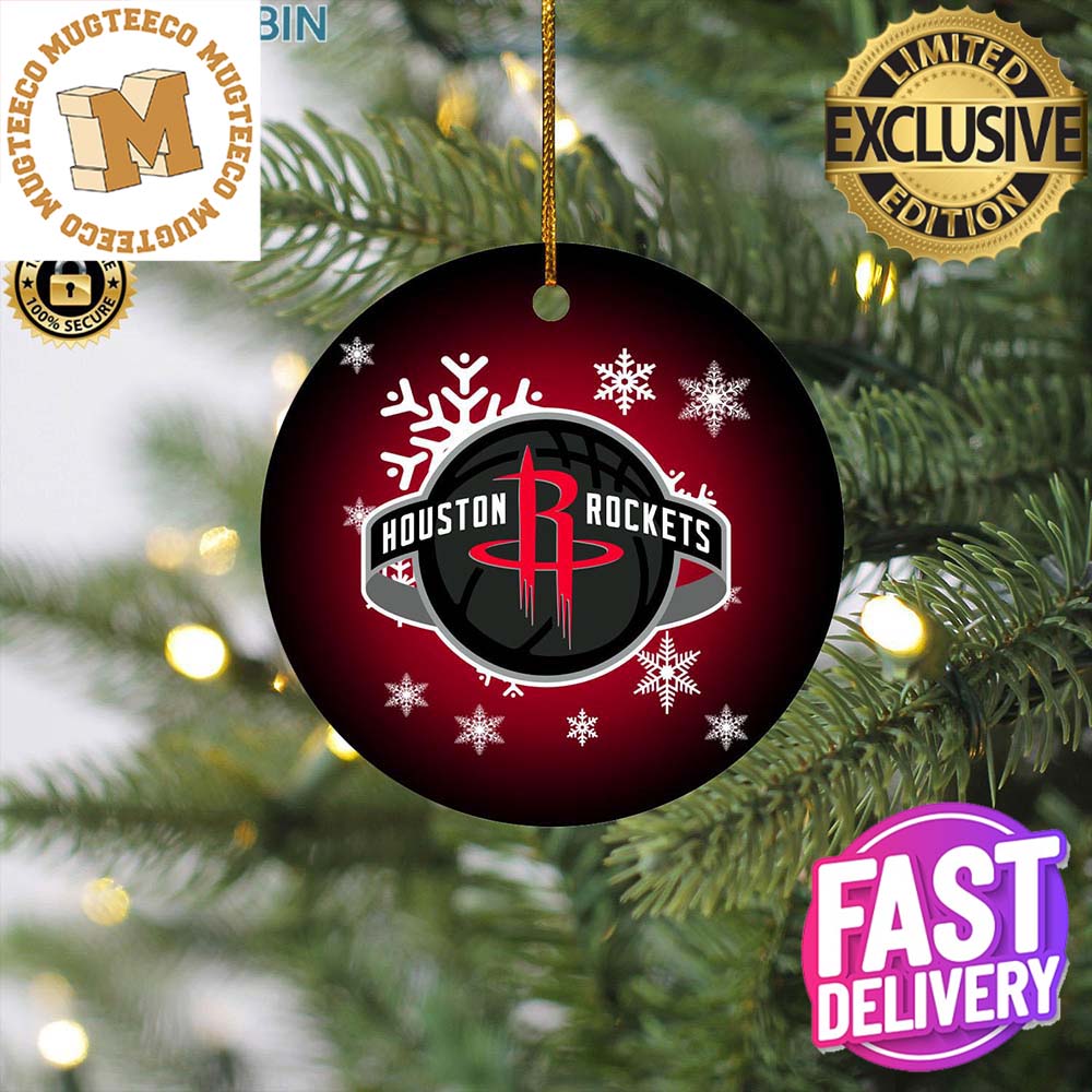 Houston Rockets NBA Personalized Xmas Holiday 2023 Gifts Christmas Decorations Ornament Houston Rockets NBA Personalized Xmas Holiday 2023 Gifts Christmas Decorations Ornament