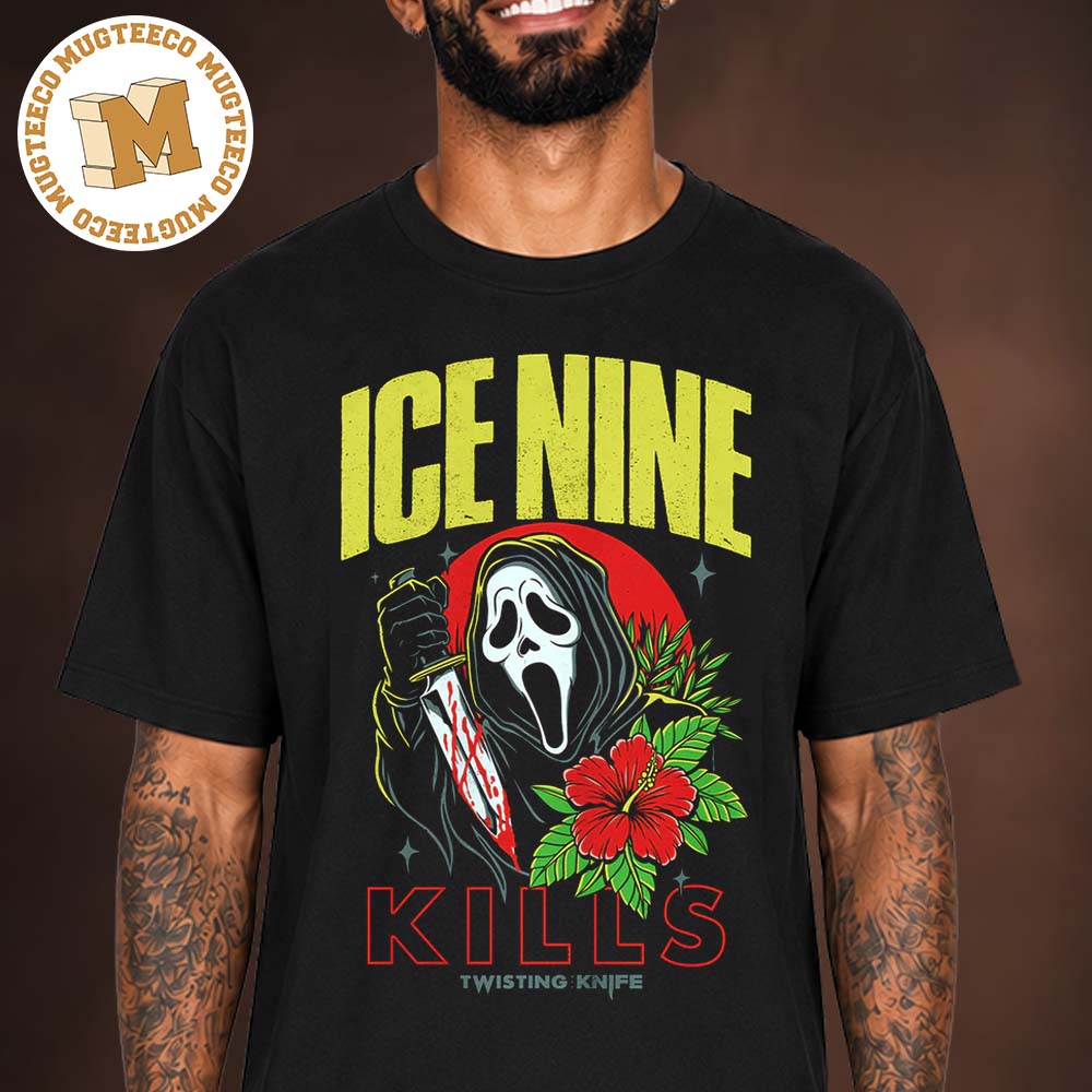 Ice Nine Kills The Summer Of Silence Nightmare On The Ninth Merch Aloha Sidney T-Shirt Ice Nine Kills The Summer Of Silence Nightmare On The Ninth Merch Aloha Sidney T-Shirt