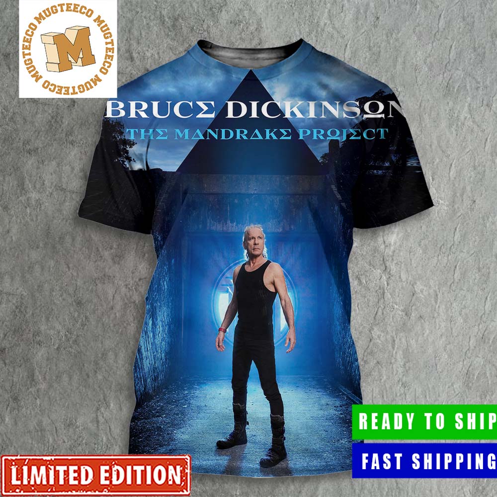Iron Maiden Bruce Dickinson The Mandrake Project New Solo Album Poster All Over Print Shirt Iron Maiden Bruce Dickinson The Mandrake Project New Solo Album Poster All Over Print Shirt