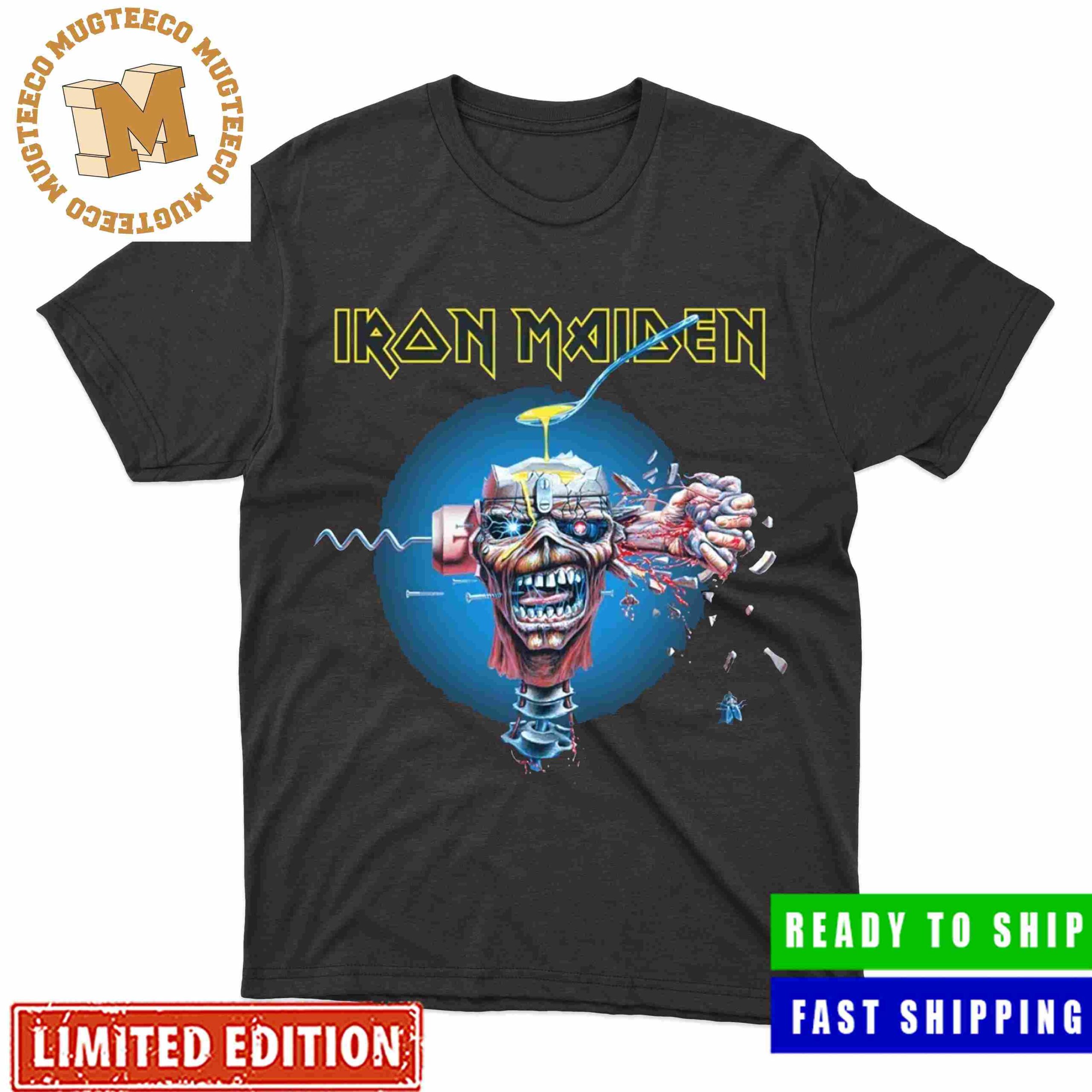 Iron Maiden Can I Play With Madness 2023 Tour Unisex T-Shirt Iron Maiden Can I Play With Madness 2023 Tour Unisex T-Shirt