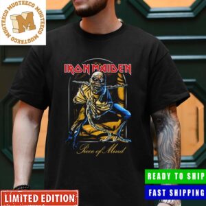Iron Maiden Celebrate 40th Anniversary Piece Of Mind Unisex T-Shirt