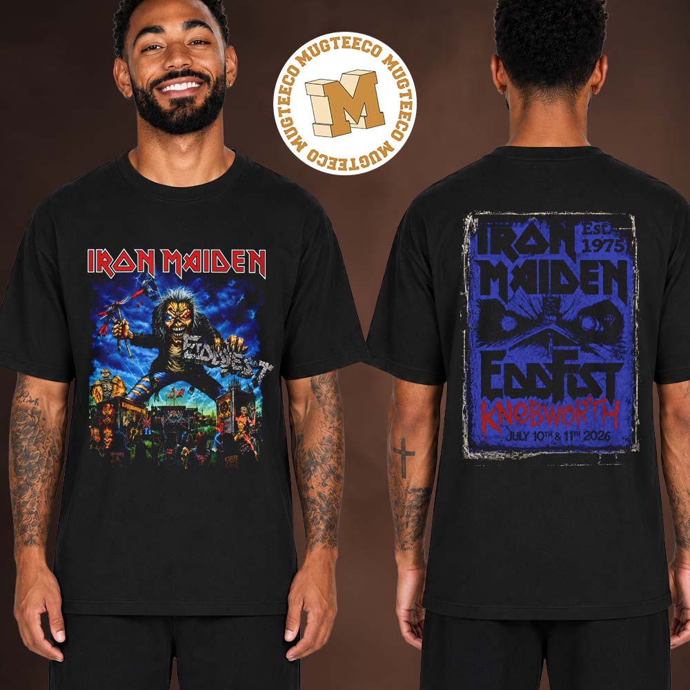 Iron Maiden Eddfest Knebworth 2026 Event Tee On July 10 11 2026 T-Shirt Iron Maiden Eddfest Knebworth 2026 Event Tee On July 10 11 2026 T-Shirt