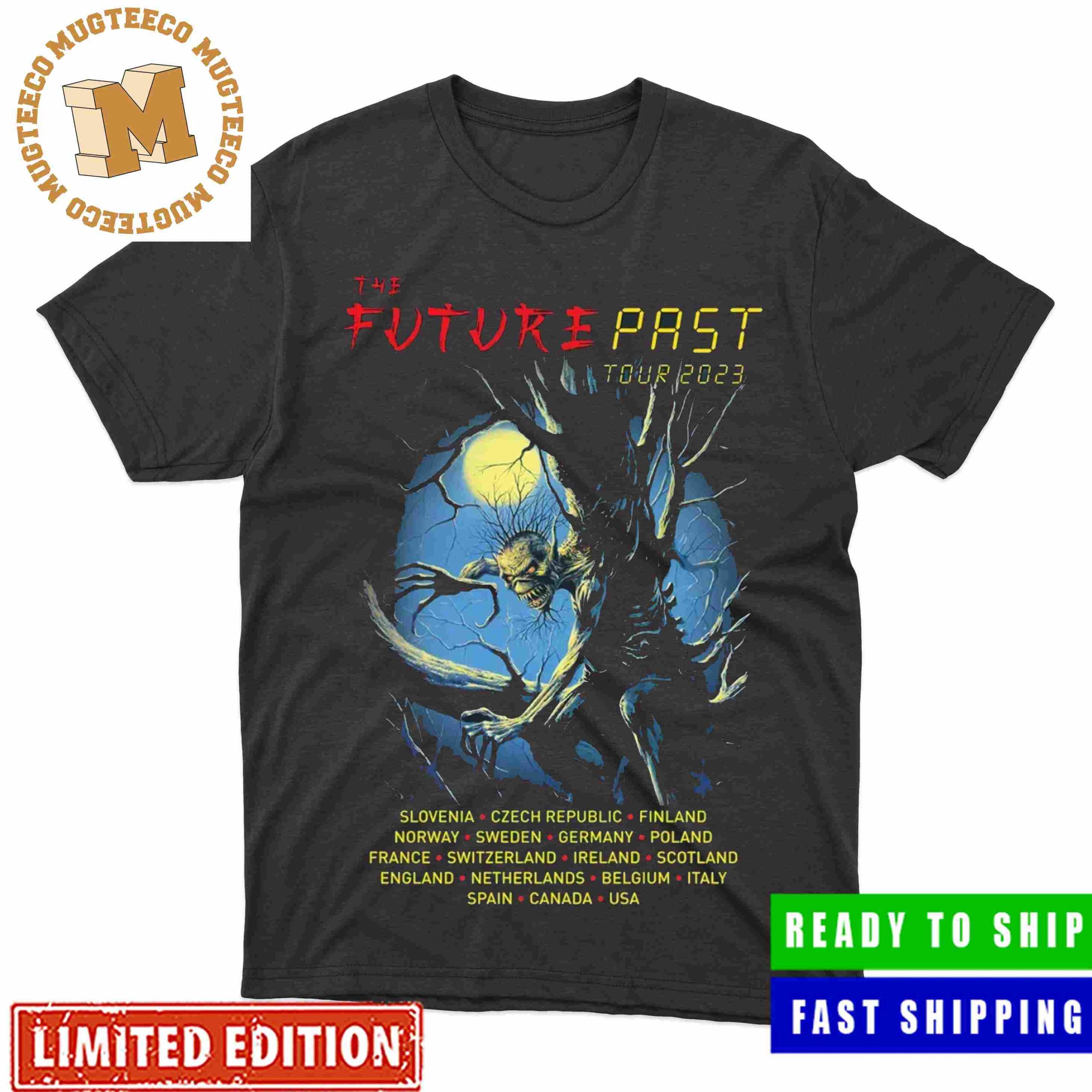 Iron Maiden Fear Of The Dark 2023 Tour Unisex T-Shirt Iron Maiden Fear Of The Dark 2023 Tour Unisex T-Shirt