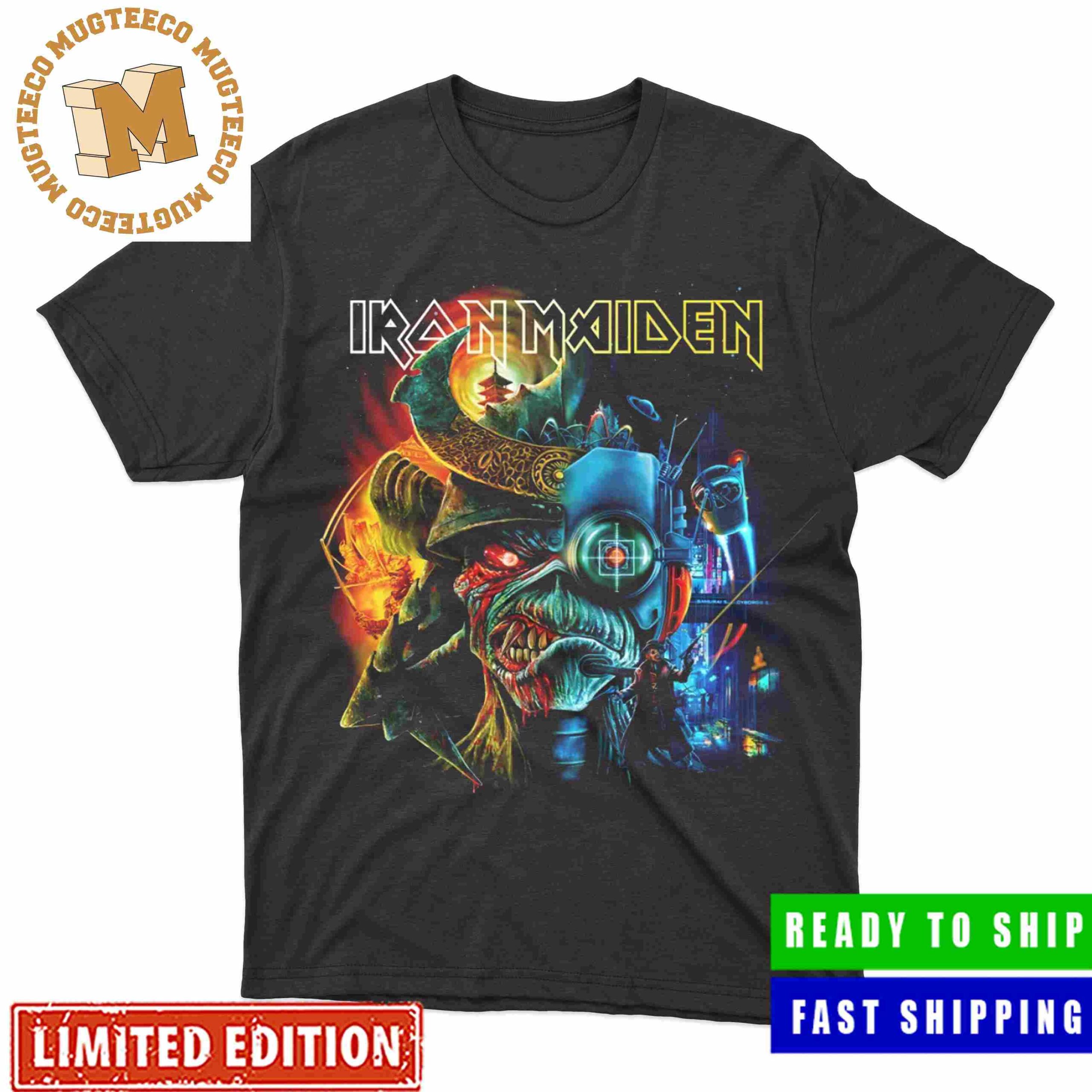 Iron Maiden Future Past 2023 Tour Official T-Shirt Iron Maiden Future Past 2023 Tour Official T-Shirt