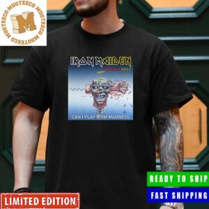 Iron Maiden The Future Past Tour 2023 Can I Play With Madness Unisex T-Shirt
