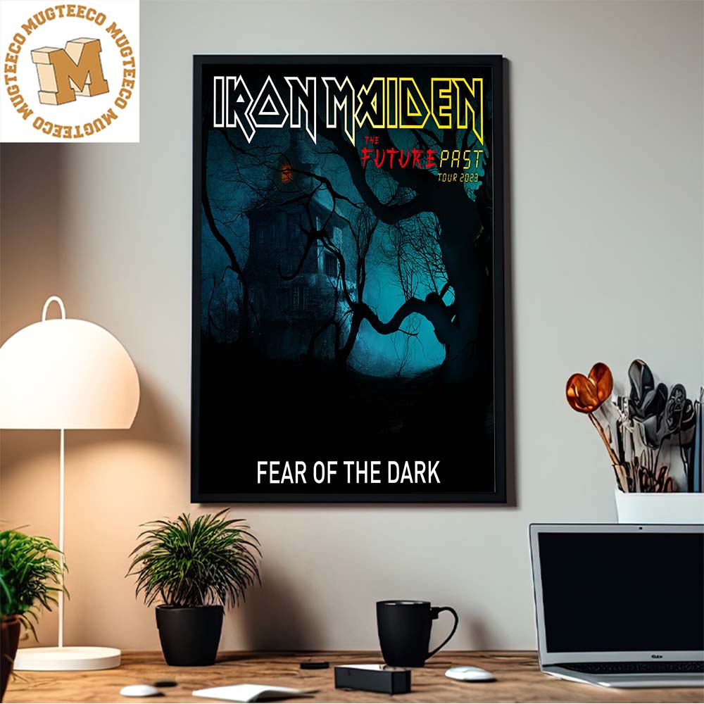 Iron Maiden The Future Past Tour 2023 Fear Of The Dark Home Decor Poster Canvas Iron Maiden The Future Past Tour 2023 Fear Of The Dark Home Decor Poster Canvas