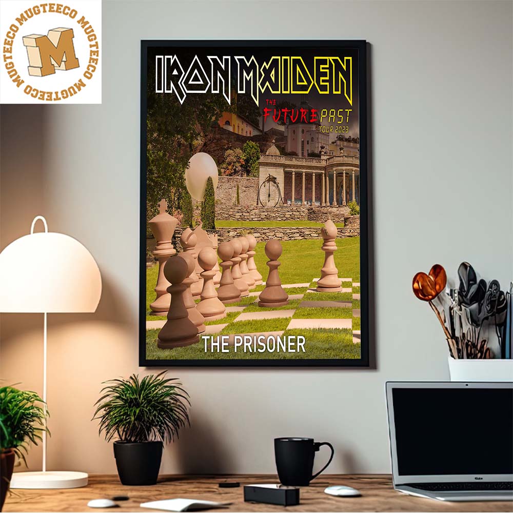Iron Maiden The Future Past Tour 2023 The Prisoner Home Decor Poster Canvas Iron Maiden The Future Past Tour 2023 The Prisoner Home Decor Poster Canvas