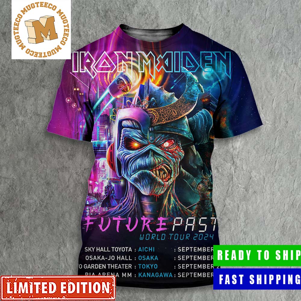 Iron Maiden The Future Past World Tour 2024 Is Coming To Japan All Over Print Shirt Iron Maiden The Future Past World Tour 2024 Is Coming To Japan All Over Print Shirt