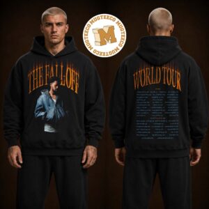 J. Cole The Fall Off Tour Black Face Two Sided Unisex Hoodie T Shirt