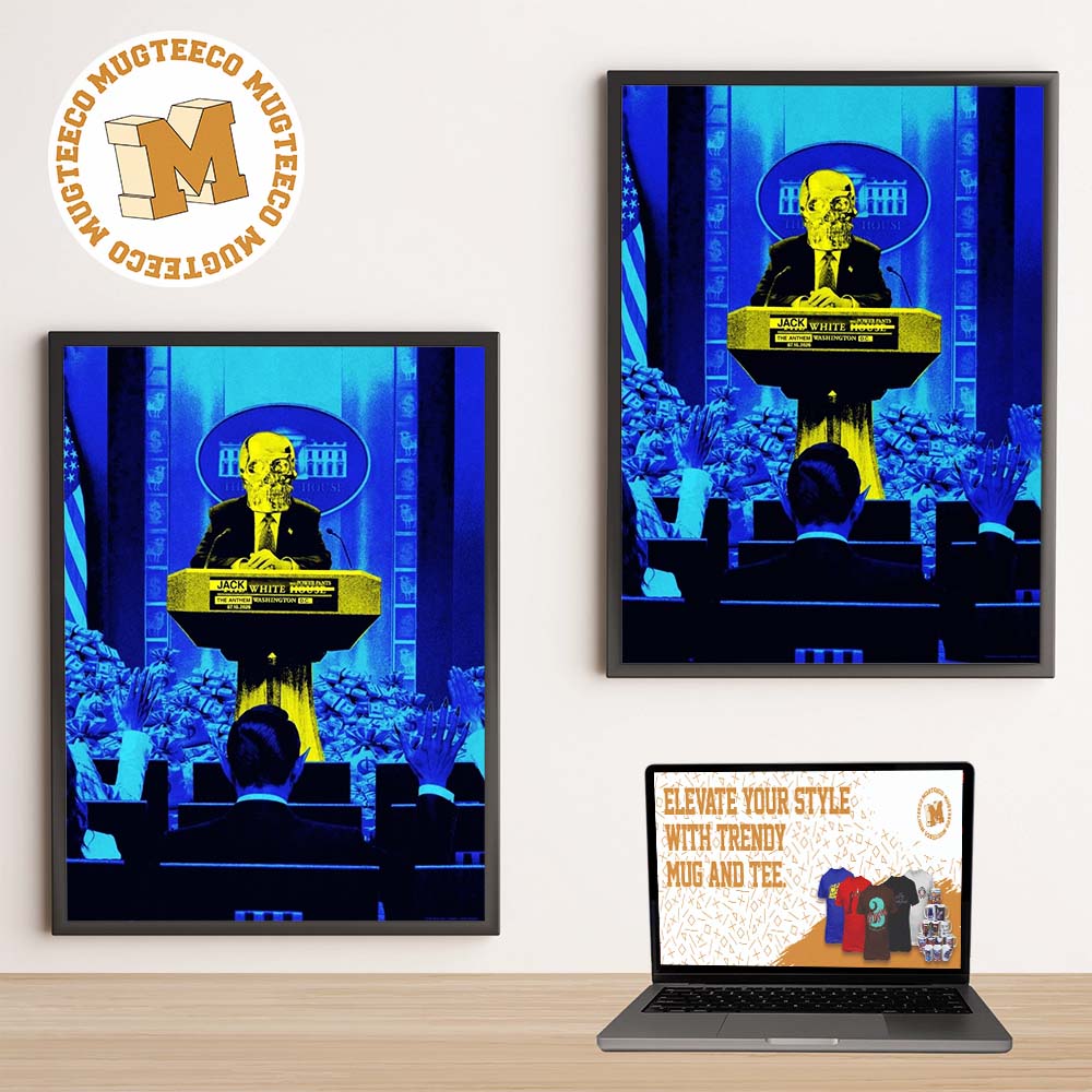 Jack White Washington D.C 2026 Event Poster At The Anthem On July 10 2026 Home Decor Cavas Jack White Washington D.C 2026 Event Poster At The Anthem On July 10 2026 Home Decor Cavas