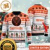Jagermeister Signature Big Logo White And Green Snowflakes And Pine Tree Knitting Pattern Christmas Ugly Sweater 2023 Jagermeister Signature Big Logo White And Green Snowflakes And Pine Tree Knitting Pattern Christmas Ugly Sweater 2023