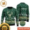 Jameson Irish Christmas Lights Reindeer Snowy Night Knitting White Holiday Ugly Sweater Jameson Irish Christmas Lights Reindeer Snowy Night Knitting White Holiday Ugly Sweater