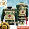 Jameson Irsih Whiskey Big Logo Snowflakes Knitting Green Vintage Christmas Ugly Sweater Jameson Irsih Whiskey Big Logo Snowflakes Knitting Green Vintage Christmas Ugly Sweater