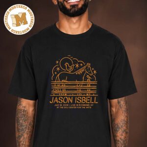Jason Isbell Richmond KY Event Tee At Eku Center For The Arts On July 16 2026 Unisex T Shirt