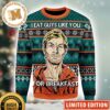 Jeffrey Dahmer I Eat Guys Like You For Breakfast Ugly Christmas Sweater