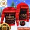 Jim Beam Bourbons Full Of Christmas Spirit Probably Jim Beam Red And White Christmas Ugly Sweater