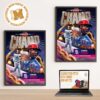 Noah Kahan Chicago Event Poster At Wrigley Field On July 14 And 15 2026 Home Decor Poster Canvas